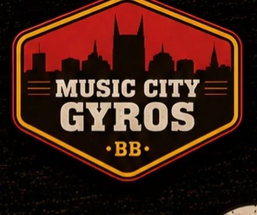Music City Gyros shield logo